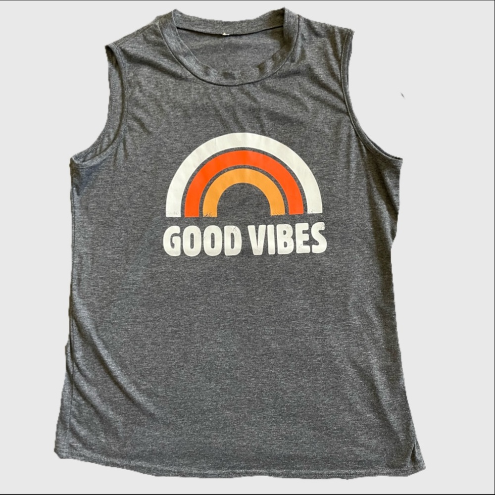 Good Vibes, Size XL, tank tshirt
